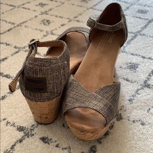 TOMS wedge sandals